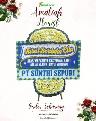 Papan Bunga Duka di Ix Koto Sungai Lasi