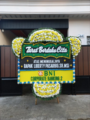 Papan Bunga Duka di Ix Koto Sungai Lasi