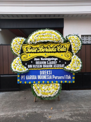 Papan Bunga Duka di Ix Koto Sungai Lasi