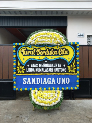 Papan Bunga Duka di Ix Koto Sungai Lasi