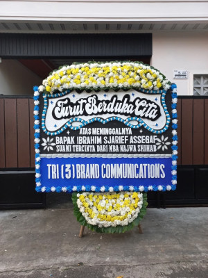 Papan Bunga Duka di Ix Koto Sungai Lasi